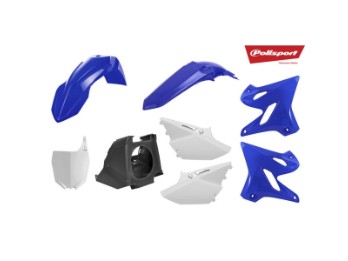 Polisport Plastikkit passt an Yamaha YZ 125 250 06-14 Restyled blau/weiß/schwarz