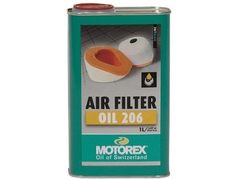 Motorex Air Filter Oil 206 Luftfilteröl 1Liter Dose