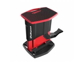 Hubständer Montageständer Montagebock 310/440mm für Motocross Enduro schwarz/rot