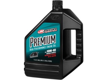 MAXIMA Premium 10W40 Racing Oil Synthetisch 3,785Liter Kanister Motoröl