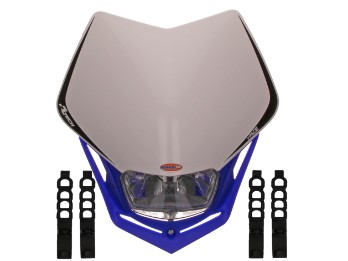 Rtech Scheinwerfermaske V-Face 12V 35/35W HS1 blau/weiß