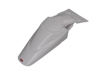 UFO Kotflügel hinten passt an Kawasaki KX 65 ab01, KLX 110 02-09 weiß