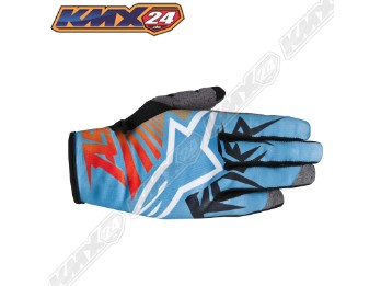 Racer Braap Handschuh blau/orange/rot
