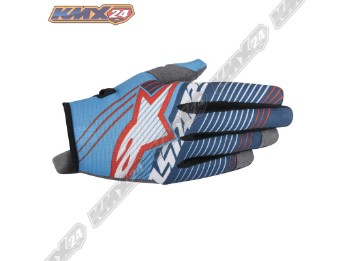 Radar Tracker Gloves 2017 Handschuhe cyan/weiß/dunkelblau