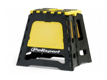 Motorradmontagebock Montageständer klappbar für Motocross Enduro 420mm schwarz/gelb