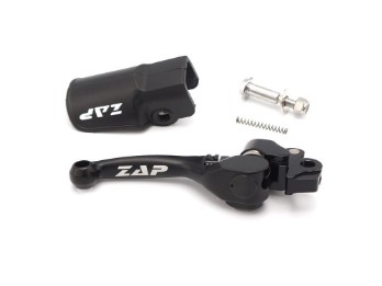 ZAP 3D Flexs Handbremshebel passt an Beta RR X-Trainer Honda CR(F) Kawasaki KX GasGas EC MC TXT Suzuki RM DRZ schwarz