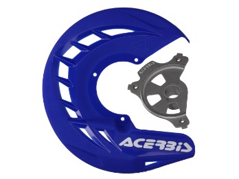 Acerbis Bremsscheibenschutz Set vorn passt an KTM SX SXF 03-15 EXC EXC-F 03-15 blau