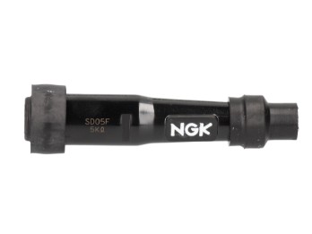 NGK Zündkerzenstecker SD05F mit Entstörwiderstand schwarz