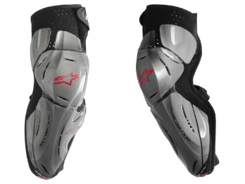 Bionic SX Knee Protector Knieschützer Knieprotektoren grau/rot