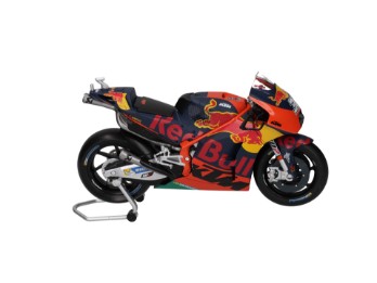 Modellmotorrad Modell Bike Red Bull KTM RC16 Bradley Smith #38 Maßstab 1:12