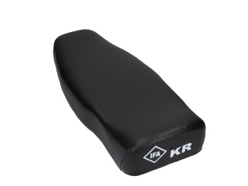 kmx24 Sitzbank glatt passt an Simson KR51 SR4-2, -3, -4 Logo KR schwarz