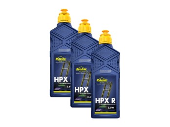 PUTOLINE HPX R 2,5W Gabelöl 3x1Liter Flasche