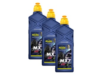 MX7 2-Stroke Off Road Zweitakt Motorenöl 3x1Liter Flasche