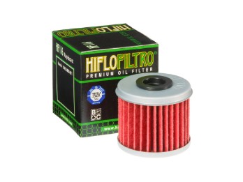 Hiflo Ölfilter HF116 passt an HM Moto CRE-F R 250 04-09 450 02-13