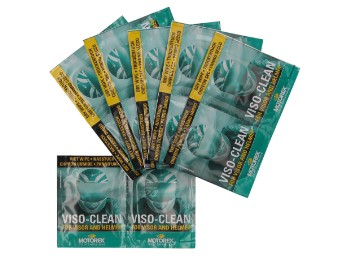 Motorex Visio-Clean 6er Pack Reinigungstuch 2-teilig