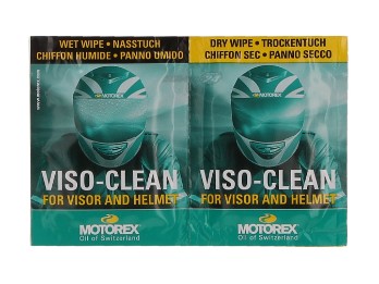 Motorex Visio-Clean Reinigungstuch 2-teilig