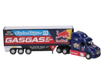 New Ray GasGas Factory Modell Truck Troy Lee Designs Peterbilt Truck 1:32