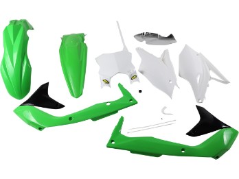Cycra Plastikkit passt an Kawasaki KX 450F 16-18 grün/weiß/schwarz