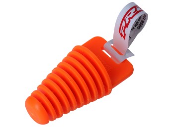 Auspuffstopfen Auspuffstöpsel Silencer Plug Größe 34-58mm orange