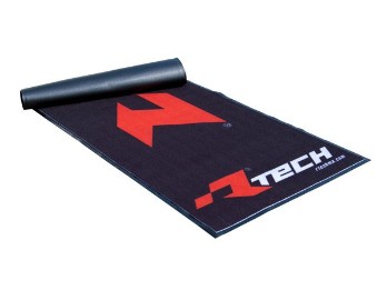 RTECH Bodenschutzmatte Teppich Tankmatte Servicematte 200x83cm schwarz/rot