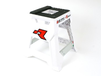 Rtech R15 WORX Motocross Enduro Montageständer Motorradmontagebock weiß