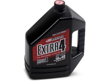 MAXIMA Extra4 4-T Racing Motoröl Synthetisch 10W40 3,785Liter Flasche