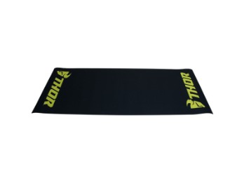 THOR Hallman Bodenschutzmatte Teppich Tankmatte Servicematte 80x200cm schwarz/gelb