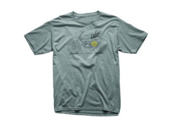 Hallman Husky Tee T-Shirt grau