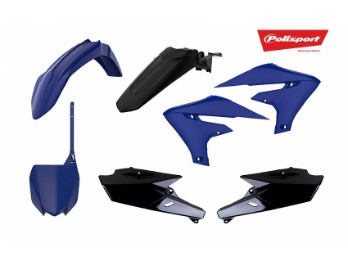 Polisport Plastikkit passt an Yamaha YZ 250F 14-18 450F 14-17 blau/schwarz