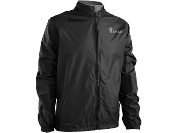 Pack Jacket Allwetter-Jacke schwarz/grau