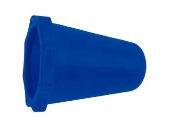 Auspuffstopfen Auspuffstöpsel Silencer Plug Größe 40-65mm blau