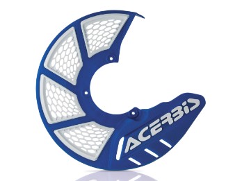 ACERBIS Bremsscheibenabdeckung Bremsscheibenschutz vorn lose 280mm blau/weiß
