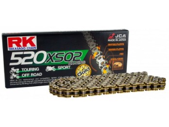 520 XSO2 X-Ring Motorrad Kettenglied in gold