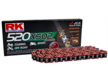 520 XSO2 X-Ring Motorrad Kettenglied in rot