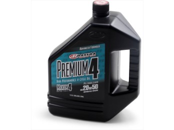MAXIMA Premium 20W50 Racing Oil Synthetisch 20W50 3,785Liter Flasche Motoröl