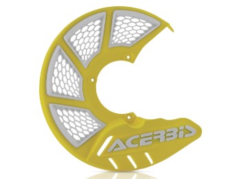 Acerbis Bremsscheibenabdeckung Bremsscheibenschutz vorn lose 280mm gelb/weiß