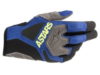 ALPINESTARS Venture R Gloves Motocross MX Enduro Handschuhe blue/yellow fluo