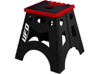 UFO Motorradmontagebock Montageständer klappbar schwarz/rot