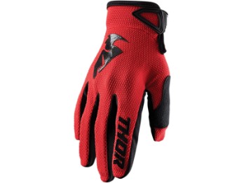 Youth Sector Glove Motocross MX Enduro Handschuhe red