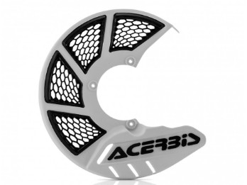 ACERBIS Bremsscheibenabdeckung Bremsscheibenschutz vorn lose 245mm weiß/schwarz