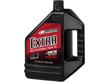 MAXIMA Extra4 4-T Racing Motoröl Synthetisch 15W50 3,785Liter Flasche