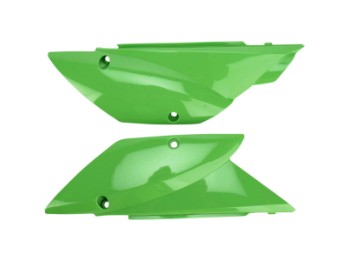 UFO Seitenteile passt an Kawasaki KLX 110 ab10 grün