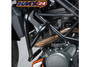 Sturzbügel Rahmen passt an KTM Duke 125/200 11-20 schwarz