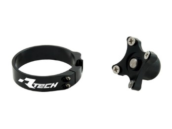 RTECH Starthilfe passt an Kawasaki KX 125 250 99-08 250F 04-05 64mm schwarz