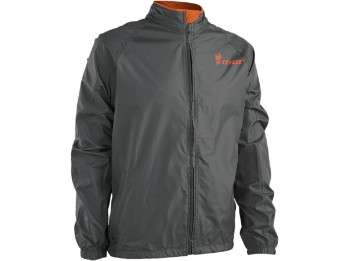 Pack Jacket Allwetter-Jacke grau/orange