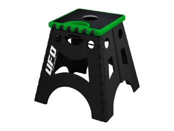 Motorradmontagebock Montageständer klappbar schwarz/grün