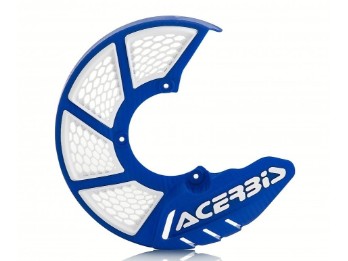 Acerbis Bremsscheibenabdeckung Bremsscheibenschutz vorn lose 245mm blau/weiß