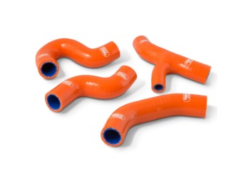 SAMCO Kühlerschlauch Set passt an KTM EXC-F 450 500 17-19 orange