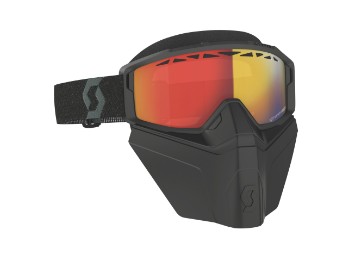Brille Primal Goggle Safari Facemask LS schwarz - orange verspiegelt