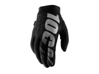Women's Brisker Gloves Damen Motocross MX Enduro Handschuhe black/grey